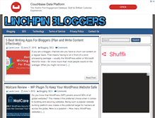 Tablet Screenshot of linchpinbloggers.com